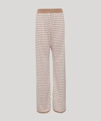 Calca-de-Trico-Feminina-Mindset-Reta-Cintura-Alta-Estampada-Xadrez-Vichy-Off-White-9982702-Off_White_6