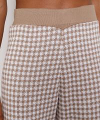 Calca-de-Trico-Feminina-Mindset-Reta-Cintura-Alta-Estampada-Xadrez-Vichy-Off-White-9982702-Off_White_7