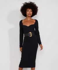 Vestido-Feminino-Mindset-Midi-Manga-Longa-Decote-Coracao-Preto-9986206-Preto_1