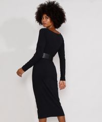 Vestido-Feminino-Mindset-Midi-Manga-Longa-Decote-Coracao-Preto-9986206-Preto_2