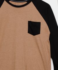 Camiseta-Juvenil-Manga-Longa-Raglan-com-Bolso-Bege-9980358-Bege_3