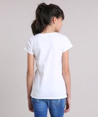 Blusa-Infantil-Mickey-Mouse-Manga-Curta-Decote-Redondo-em-Algodao---Sustentavel-Off-White-9199434-Off_White_2