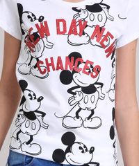 Blusa-Infantil-Mickey-Mouse-Manga-Curta-Decote-Redondo-em-Algodao---Sustentavel-Off-White-9199434-Off_White_4