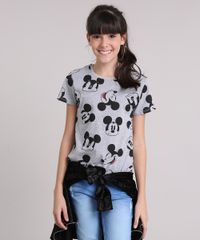 Blusa-Infantil-Mickey-Mouse-Manga-Curta-Decote-Redondo-Cinza-Mescla-9141769-Cinza_Mescla_1