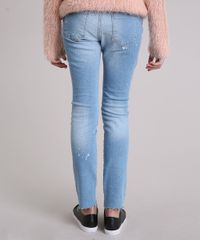 Calca-Jeans-Infantil-Destroyed-com-Respingos-Azul-Claro-9158763-Azul_Claro_2