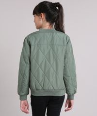 Jaqueta-Infantil-Bomber-com-Costura-Matelasse-Manga-Longa-Verde-8456865-Verde_2