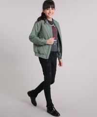 Jaqueta-Infantil-Bomber-com-Costura-Matelasse-Manga-Longa-Verde-8456865-Verde_3