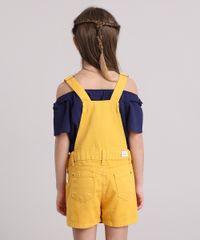 Jardineira-Infantil-com-Rasgos-Amarelo-Escuro-9186021-Amarelo_Escuro_2