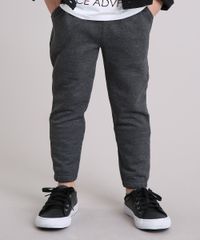 Calca-Infantil-em-Moletom-com-Bolsos-e-Elastico-na-Barra-Cinza-Mescla-Escuro-9200794-Cinza_Mescla_Escuro_1 Calca-Infantil-em-Moletom-com-Bolsos-e-Elastico-na-Barra-Cinza-Mescla-Escuro-9200794-Cinza_Mescla_Escuro_1