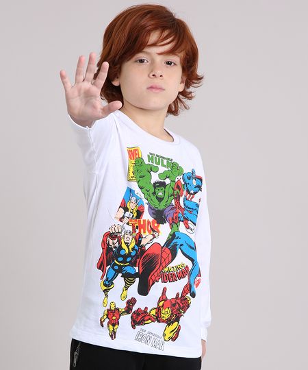 Camiseta-Infantil-Os-Vingadores-Manga-Longa-Gola-Careca-Branca-9130348-Branco_1 Camiseta-Infantil-Os-Vingadores-Manga-Longa-Gola-Careca-Branca-9130348-Branco_1