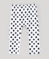 Calca-Infantil-Minnie-Estampada-de-Poa-em-Algodao---Sustentavel--Branca-8928788-Branco_2
