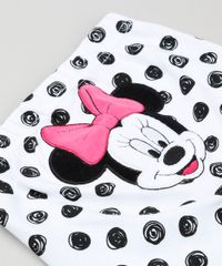 Calca-Infantil-Minnie-Estampada-de-Poa-em-Algodao---Sustentavel--Branca-8928788-Branco_4