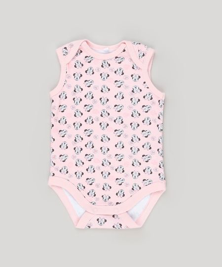 Body-Infantil-Estampado-Minnie-Regata-Decote-Redondo-em-Algodao---Sustentavel-Rosa-Claro-8921681-Rosa_Claro_1