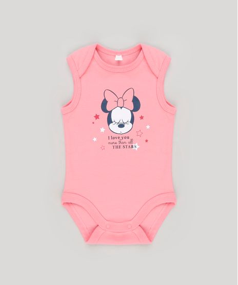 Body-Infantil-Minnie-Regata-Decote-Redondo-em-Algodao---Sustentavel-Rosa-8921682-Rosa_1