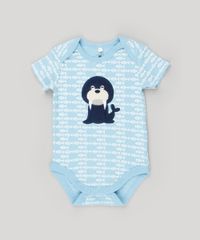 Body-Infantil-Estampado-Leao-Marinho-Manga-Curta-Gola-Redonda-em-Algodao---Sustentavel-Azul-Claro-8934380-Azul_Claro_1