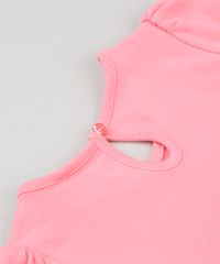 Body-Saia-Infantil-Nuvem-com-Floral-Manga-Curta-Decote-Redondo-em-Algodao---Sustentavel-Rosa-8935392-Rosa_4