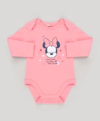 Body-Infantil-Minnie-Manga-Longa-Decote-Redondo-em-Algodao---Sustentavel-Rosa-8920317-Rosa_1