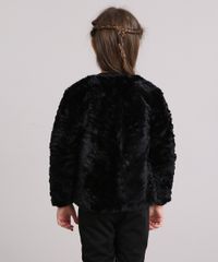 Casaco-Infantil-de-Pelo-Decote-Redondo-Manga-Longa-Preto-8906021-Preto_2