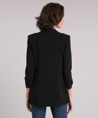 Blazer-Feminino-Longo-Boyfriend-com-Franzido-na-Manga-Preto-8915813-Preto_2