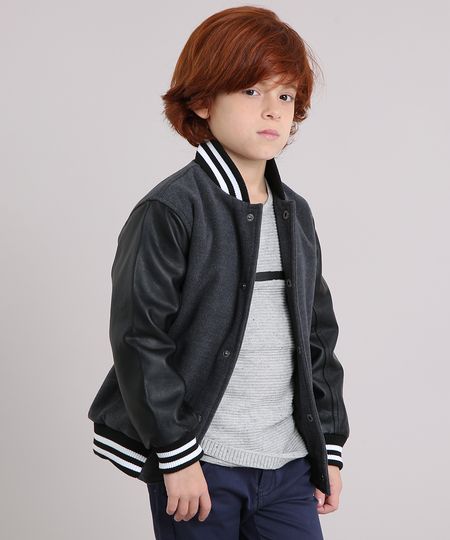 Jaqueta-Bomber-em-Feltro-Cinza-Escuro-8457742-Cinza_Escuro_1