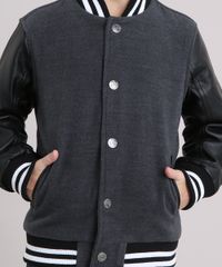 Jaqueta-Bomber-em-Feltro-Cinza-Escuro-8457742-Cinza_Escuro_4