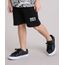Bermuda-Infantil-em-Moletom--North--com-Ribana-Listrada-e-Cordao-Preta-9144822-Preto_1