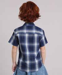 Camisa-Infantil-Xadrez-Manga-Curta-com-Bolso-Azul-Marinho-8439929-Azul_Marinho_2 Camisa-Infantil-Xadrez-Manga-Curta-com-Bolso-Azul-Marinho-8439929-Azul_Marinho_2