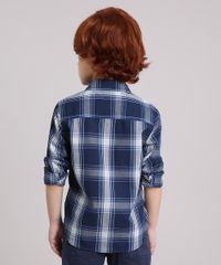 Camisa-Infantil-Xadrez-Manga-Longa-com-Bolso-Azul-Marinho-8439899-Azul_Marinho_2