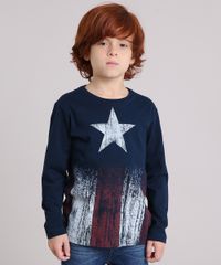 Camiseta-Infantil-Capitao-America-Manga-Longa-Gola-Careca-Azul-Escuro-9131233-Azul_Escuro_1