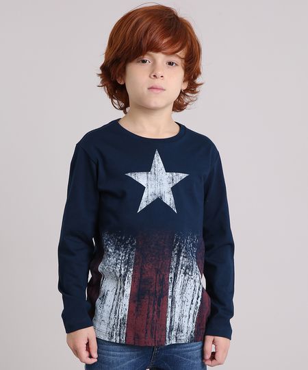 Camiseta-Infantil-Capitao-America-Manga-Longa-Gola-Careca-Azul-Escuro-9131233-Azul_Escuro_1 Camiseta-Infantil-Capitao-America-Manga-Longa-Gola-Careca-Azul-Escuro-9131233-Azul_Escuro_1