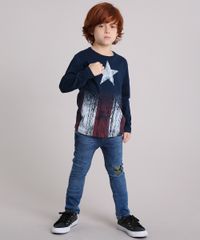 Camiseta-Infantil-Capitao-America-Manga-Longa-Gola-Careca-Azul-Escuro-9131233-Azul_Escuro_3