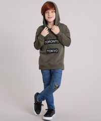 Blusao-Infantil-em-Moletom-com-Capuz-Bolso-Canguru-Manga-Longa-Verde-Militar-8852306-Verde_Militar_3