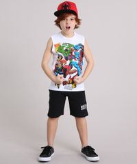 Regata-Infantil-Os-Vingadores-Gola-Careca-Branca-9131702-Branco_3