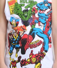 Regata-Infantil-Os-Vingadores-Gola-Careca-Branca-9131702-Branco_4