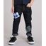 Calca-Jeans-Infantil-com-Retalho-Xadrez-em-Algodao---Sustentavel-Azul-Escuro-9169395-Azul_Escuro_1