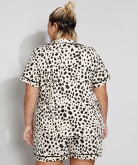 Pijama-Feminino-Plus-Size-Manga-Curta-Estampado-Animal-Print-Guepardo-com-Vivo-Contrastante-Bege-9974326-Bege_2