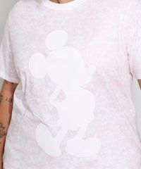 Camiseta-Feminina-Plus-Size-Estampada-Tie-Dye-Mickey-Manga-Curta-Decote-Redondo-Rosa-Claro-9970670-Rosa_Claro_2