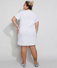 Camisola-Feminina-Plus-Size-Manga-Curta--Love-Your-Beautiful-Self--Cinza-Mescla-9974466-Cinza_Mescla_2