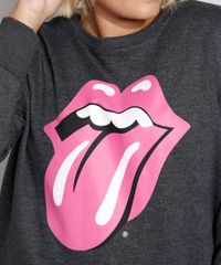 Blusa-de-Moletom-Feminina-Plus-Size-The-Rolling-Stones-Cinza-Mescla-Escuro-9980563-Cinza_Mescla_Escuro_2