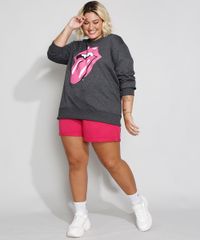 Blusa-de-Moletom-Feminina-Plus-Size-The-Rolling-Stones-Cinza-Mescla-Escuro-9980563-Cinza_Mescla_Escuro_3