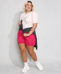 Camiseta-Feminina-Plus-Size-Sininho-Manga-Curta-Bufante-Decote-Redondo-Rosa-Claro-9982886-Rosa_Claro_3