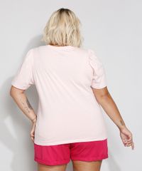 Camiseta-Feminina-Plus-Size-Sininho-Manga-Curta-Bufante-Decote-Redondo-Rosa-Claro-9982886-Rosa_Claro_4