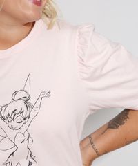 Camiseta-Feminina-Plus-Size-Sininho-Manga-Curta-Bufante-Decote-Redondo-Rosa-Claro-9982886-Rosa_Claro_5