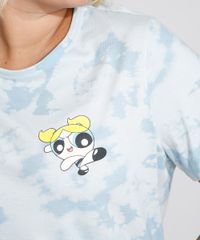 Camiseta-Feminina-Plus-Size-Estampada-Tie-Dye-Lindinha-Manga-Curta-Decote-Redondo-Azul-9982898-Azul_6
