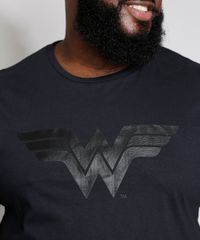 Camiseta-Masculina-Plus-Size-Mulher-Maravilha-Manga-Curta-Gola-Careca-Preta-9980529-Preto_2