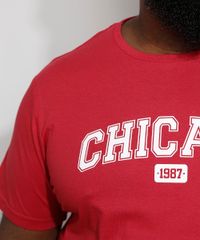 Camiseta-Masculina-Plus-Size-Chicago-Manga-Curta-Gola-Careca-Vinho-9982623-Vinho_5