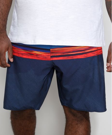 Bermuda-Surf-Masculina-Plus-Size-Estampada-Ceu-Azul-9979810-Azul_1