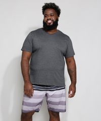 Bermuda-Surf-Masculina-Plus-Size-Estampada-Geometrica-Preta-9979808-Preto_3
