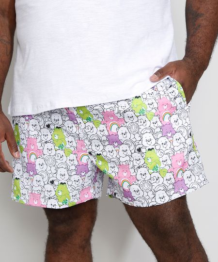 Short-Masculino-Plus-Size-Estampado-Ursinhos-Carinhosos-Branco-9975288-Branco_1
