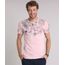 Camiseta-Masculina-Slim-Fit-com-Estampa-Floral-Manga-Curta-Gola-Careca-Rosa-9197265-Rosa_1
